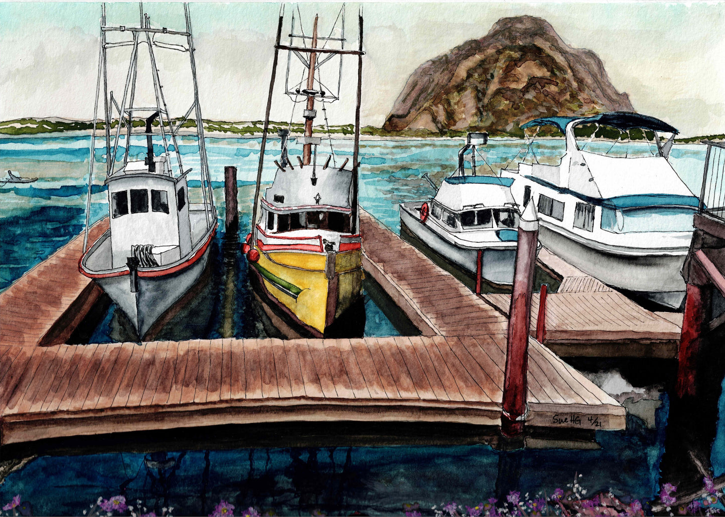 Morro Bay harbor